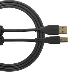 UDG GEAR Ultimate Audio USB 2.0 kábel, fekete, egyenes, 2m