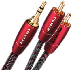AudioQuest Golden Gate analóg interconnect kábel 3.5mm jack-RCA 1.5 m