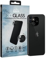 Eiger Lentile Camera iPhone 11 Eiger 3D Glass Clear Black (EGSP00665)