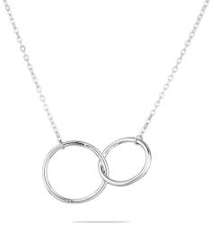 Swan Сребърно колие рингове с цирконий XH4114N Swan