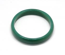  Bratara Agata Colorata Diametru 65 - 66 mm - Rotunda - 12-14 x 5-6 mm - 1 Buc