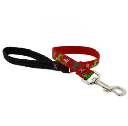 Lupine Pet póráz (Happy Holidays-piros 1, 9 cm széles 61 cm) (DOG71322)