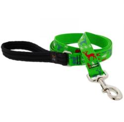 Lupine Pet póráz (Happy Holidays - zöld 2, 5 cm széles 183 cm) (WLF71459)