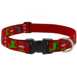 Lupine Pet nyakörv (Happy Holidays - piros 2, 5 cm széles 41-71 cm) (WLF71353)