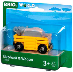 BRIO Vagon és elefánt (33969)