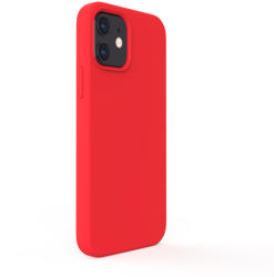 Lemontti Husa iPhone 12 Mini Lemontti Liquid Silicon Red (LEMCLSXIIMRD)