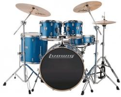 Ludwig Ludwig-LCF52G023 Element Drive set - Blue Sparkle - Kifutó termék (22-10-12-16-14S)