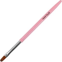 NANI Pensulă NANI pentru gel mărimea 6, Premium - Metallic Pink