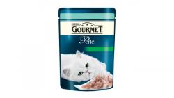 Gourmet Perle, pastrav si spanac, hrana umeda pentru pisici adulte, 7 x 85 g