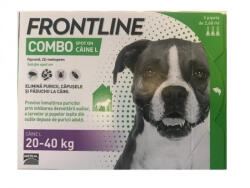 Frontline Antiparazitar caini Frontline Combo L (20-40 kg), 1 pipeta