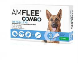 Pipeta Antiparazitara Amflee Combo Dog L 20-40 kg, 1 Pipeta