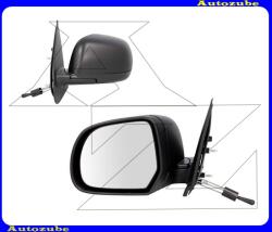 NISSAN MICRA 4 2013.06-2017.02. /K13/ Visszapillantó tükör bal, manuális, domború tükörlappal, fekete borítással 324-0038