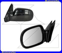 SUZUKI SWIFT 2 1996.09-2005.01 Visszapillantó tükör bal, kívűlről állítható, sík tükörlappal, fényes fekete borítással NJB02-85121E