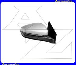 PEUGEOT 5008 2016.12-2020.09 Visszapillantó tükör jobb, elektromosan behajló, fűthető-domború tükörlappal, fényezhető borítással, hőmérős, irányjelzővel MCT154-R