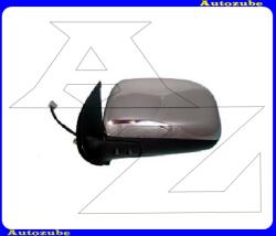 TOYOTA HILUX Vigo 2005.08-2011.08 Visszapillantó tükör bal, elektromos, domború tükörlappal, KRÓM borítással NBP14-85143E