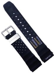 Arc Curea Cauciuc Natural Negru pentru Ceasuri Diver - 20/22/24 mm - Lungime XXL - Grosime 4 mm - 3P9 (3P99)