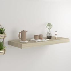 vidaXL Raft de perete suspendat, stejar, 60x23, 5x3, 8 cm, MDF (323874) Raft