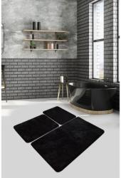 Chilai Havai Black fürdőszobaszőnyeg 3 darabos szett (359CHL3224)