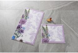 Confetti Pick Flower Lilac fürdőszobaszőnyeg 2 darabos szett (352CNF1192)