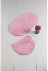 Chilai Color of Oval Candy Pink fürdőszobaszőnyeg 2 darabos szett (359CHL2231)