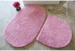 Chilai Home by Alessia Colors of Oval Oval Pink fürdőszobaszőnyeg 2 darabos szett (351ALS2178)