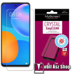 MyScreen CRYSTAL BacteriaFREE képernyővédő fólia - CRYSTAL - 1db, törlőkendővel, antibakteriális, A képernyő sík részét védi! - HUAWEI P smart (2021) / HUAWEI Y7a / Honor 10X Lite