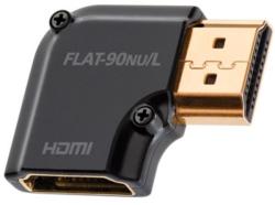 AudioQuest HDM90NUL HDMI Type A aljzat - Type A aljzat aranyozott csatlakozós 90 fokos adapter (HDM90NUL) - bestbyte