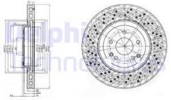 DELPHI Disc frana DELPHI BG3985C (BG3985C) - automobilus