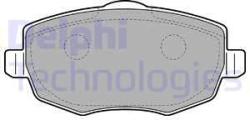 DELPHI set placute frana, frana disc DELPHI LP2064 (LP2064)
