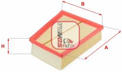 SOFIMA Filtru aer SOFIMA S 3417 A (S 3417 A) - automobilus