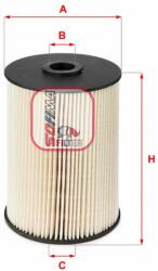 SOFIMA filtru combustibil SOFIMA S 6021 NE (S 6021 NE) - automobilus