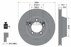 TEXTAR Disc frana TEXTAR PRO+ 92220607 (92220607)