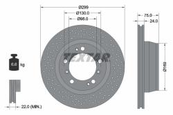 TEXTAR Disc frana TEXTAR PRO 92100103 (92100103)