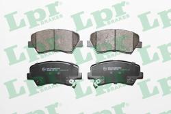 LPR set placute frana, frana disc LPR 05P1753 (05P1753)