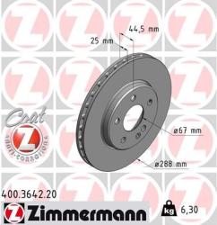 ZIMMERMANN Disc frana ZIMMERMANN COAT Z 400.3642. 20 (400.3642.20)