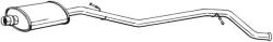 BOSAL Toba esapamet intermediara BOSAL 286-075 (286-075) - automobilus
