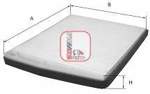 SOFIMA Filtru, aer habitaclu SOFIMA S 3205 C (S 3205 C)