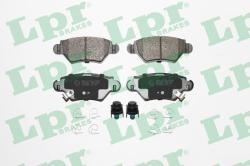 LPR set placute frana, frana disc LPR 05P699 (05P699)
