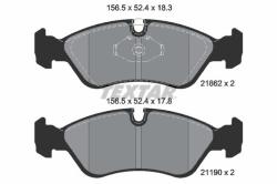 TEXTAR set placute frana, frana disc TEXTAR Q+ 2186201 (2186201)