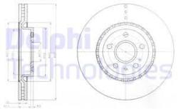 DELPHI Disc frana DELPHI BG9068 (BG9068) - automobilus
