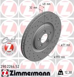 ZIMMERMANN Disc frana ZIMMERMANN 290.2264. 52 - automobilus