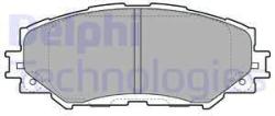 DELPHI set placute frana, frana disc DELPHI LP2002 (LP2002)