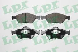LPR set placute frana, frana disc LPR 05P1283 (05P1283)