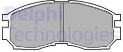 DELPHI set placute frana, frana disc DELPHI LP803 (LP803)