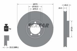 TEXTAR Disc frana TEXTAR 92088200 (92088200) - automobilus