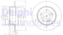 DELPHI Disc frana DELPHI BG4152 (BG4152) - automobilus
