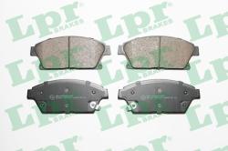 LPR set placute frana, frana disc LPR 05P1562 (05P1562)