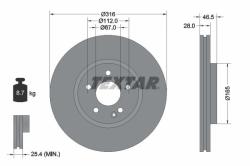 TEXTAR Disc frana TEXTAR 92073100 (92073100)