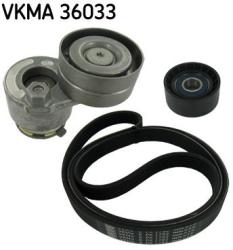 SKF Set curea transmisie cu caneluri SKF VKMA 36033 (VKMA 36033) - automobilus
