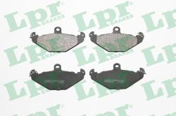 LPR set placute frana, frana disc LPR 05P427 - automobilus